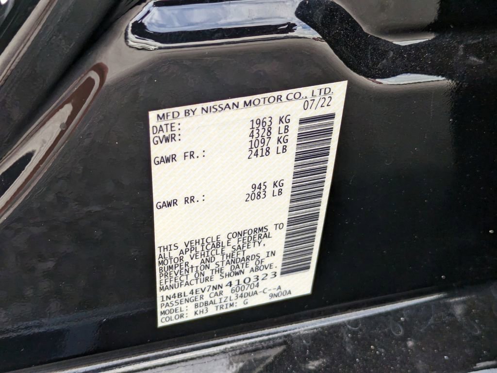 Used 2021 Nissan Altima 2.5 SR w/ SR Premium Package image 29