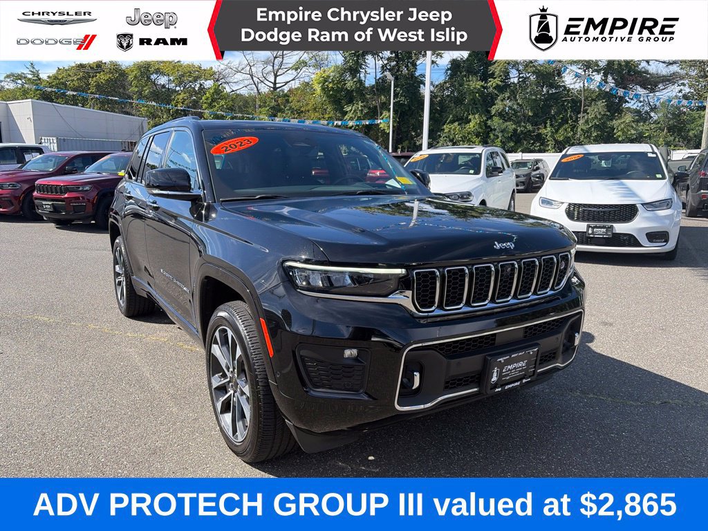 Used 2023 Jeep Grand Cherokee Overland w/ Adv Protech Group III
