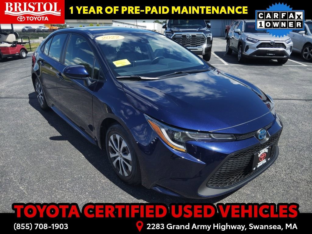 Certified 2022 Toyota Corolla LE
