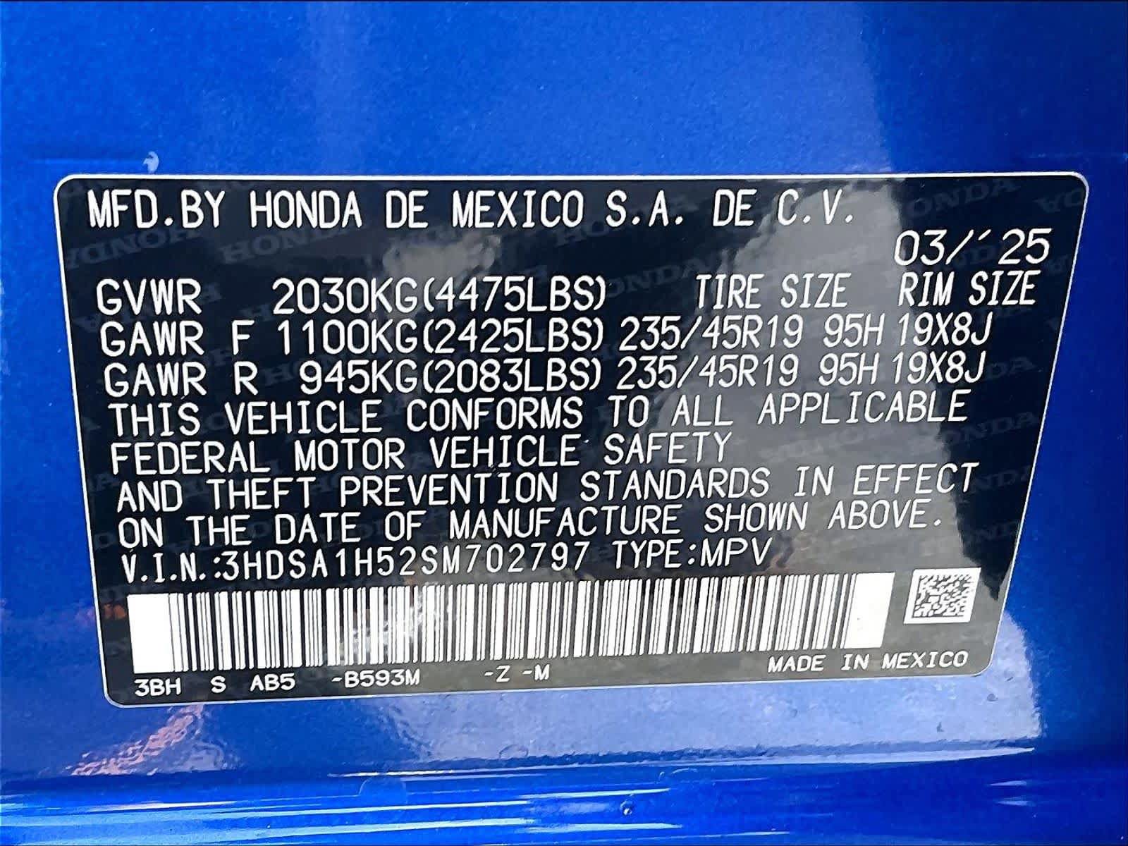 Used 2025 Acura ADX A-Spec FWD image 33