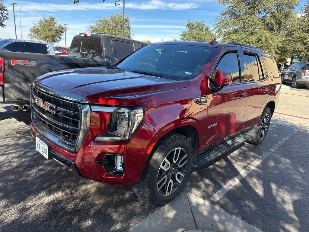 Used 2021 GMC Yukon AT4 w/ Rear Media and Nav Package