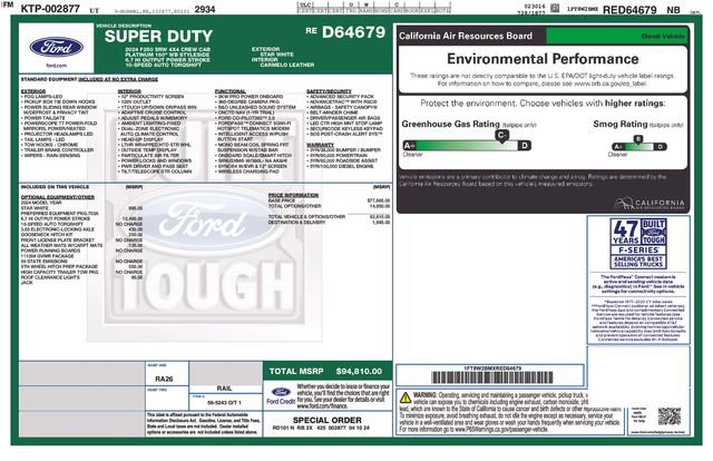 Certified 2024 Ford F250 Platinum image 38