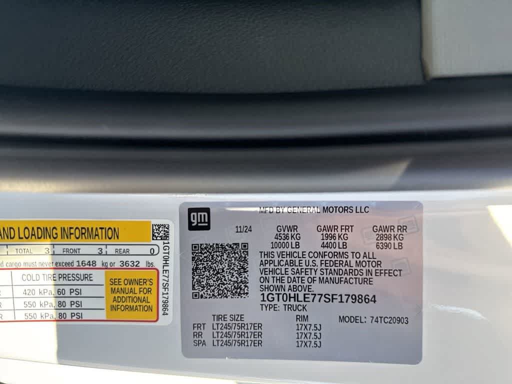 New 2025 GMC Sierra 2500 Pro w/ 1SA Pro Safety Plus Package RWD image 46