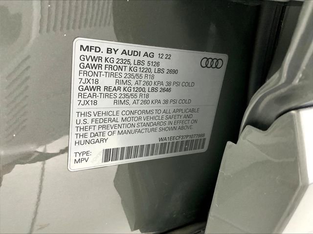 Certified 2023 Audi Q3 2.0T Premium Plus w/ Premium Plus Package image 35