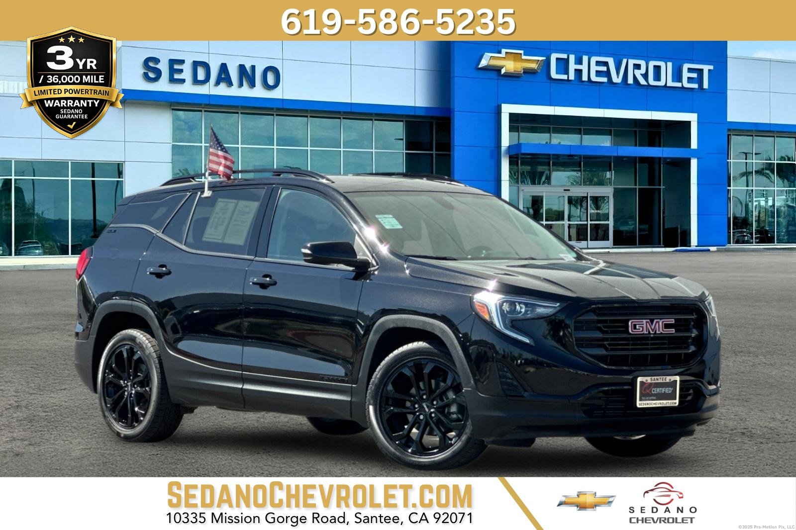 Used 2019 GMC Terrain SLE w/ Driver Convenience Package