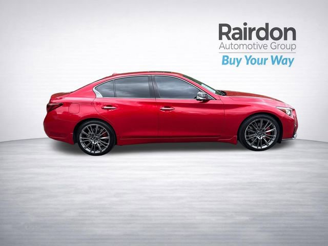 Used 2021 INFINITI Q50 Red Sport 400 w/ Proactive Package AWD/4WD image 8