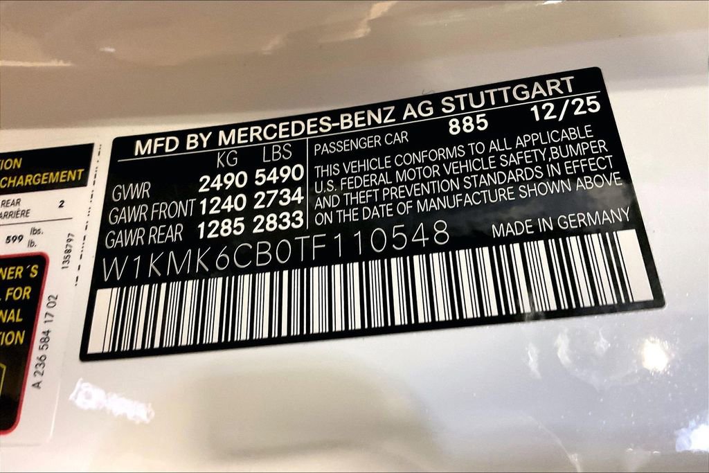 New 2026 Mercedes-Benz CLE 53 AMG 4MATIC Cabriolet image 13