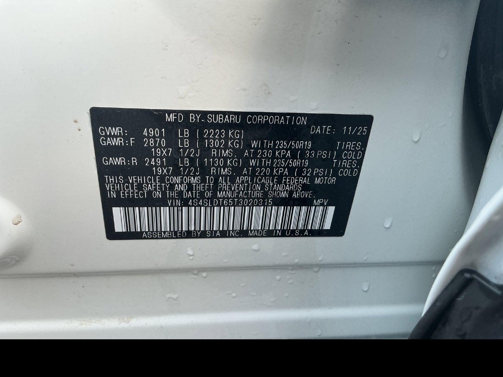 Certified 2026 Subaru Forester Touring AWD/4WD image 31