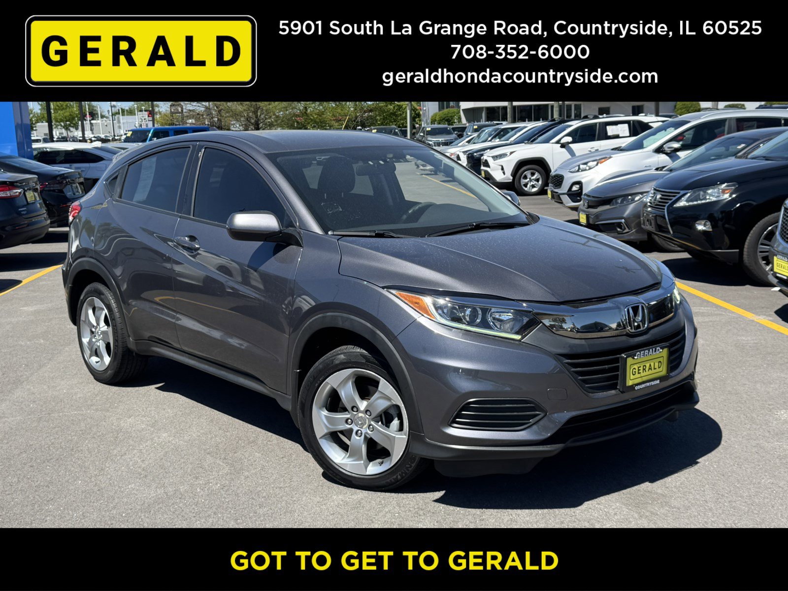 Certified 2019 Honda HR-V LX image 1