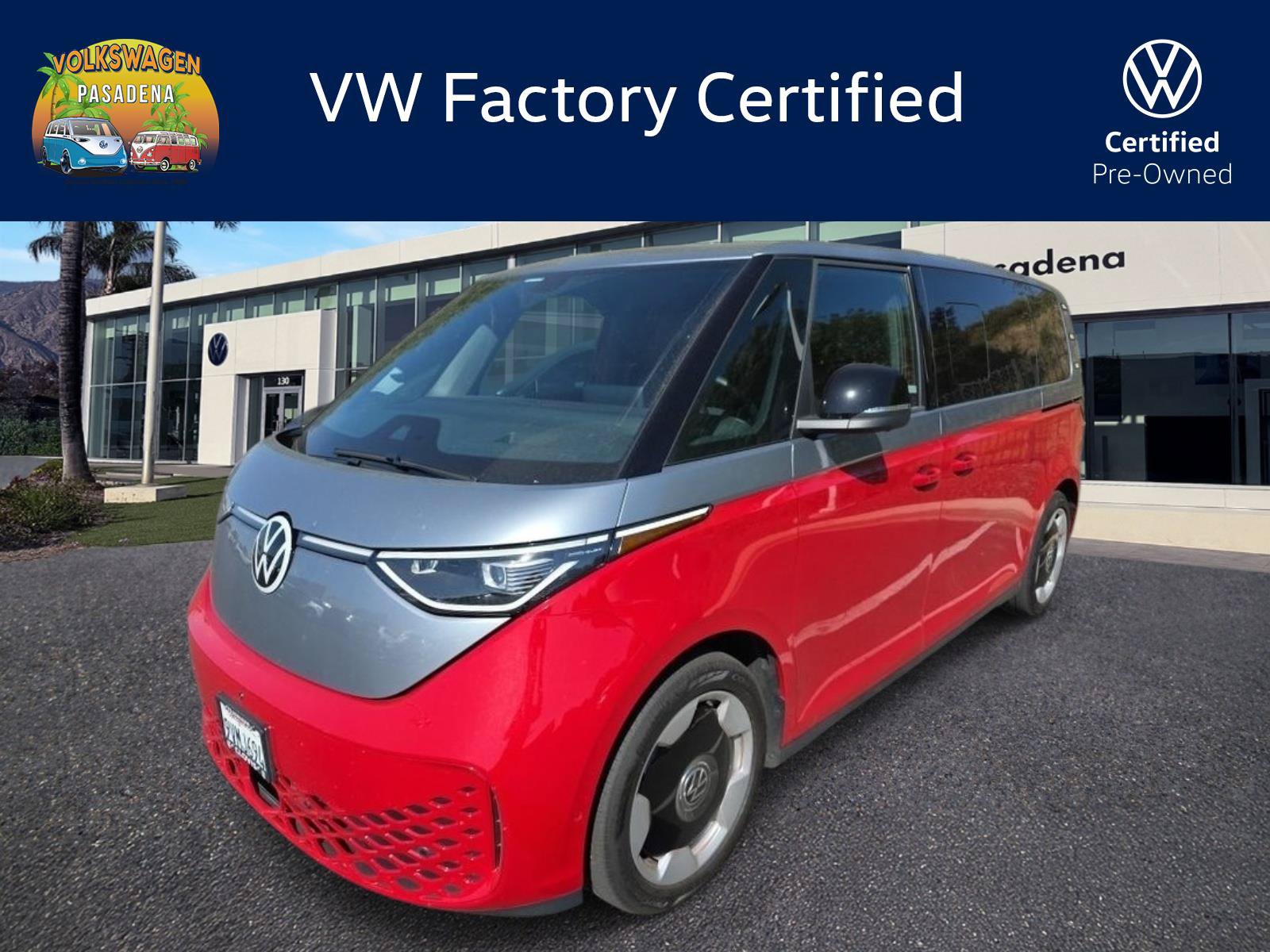 Certified 2025 Volkswagen ID. Buzz Pro S Plus RWD image 1