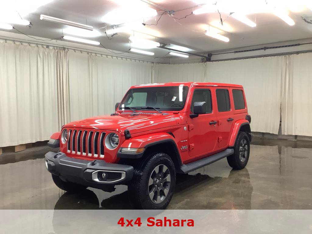 Used 2018 Jeep Wrangler Unlimited Sahara AWD/4WD image 1