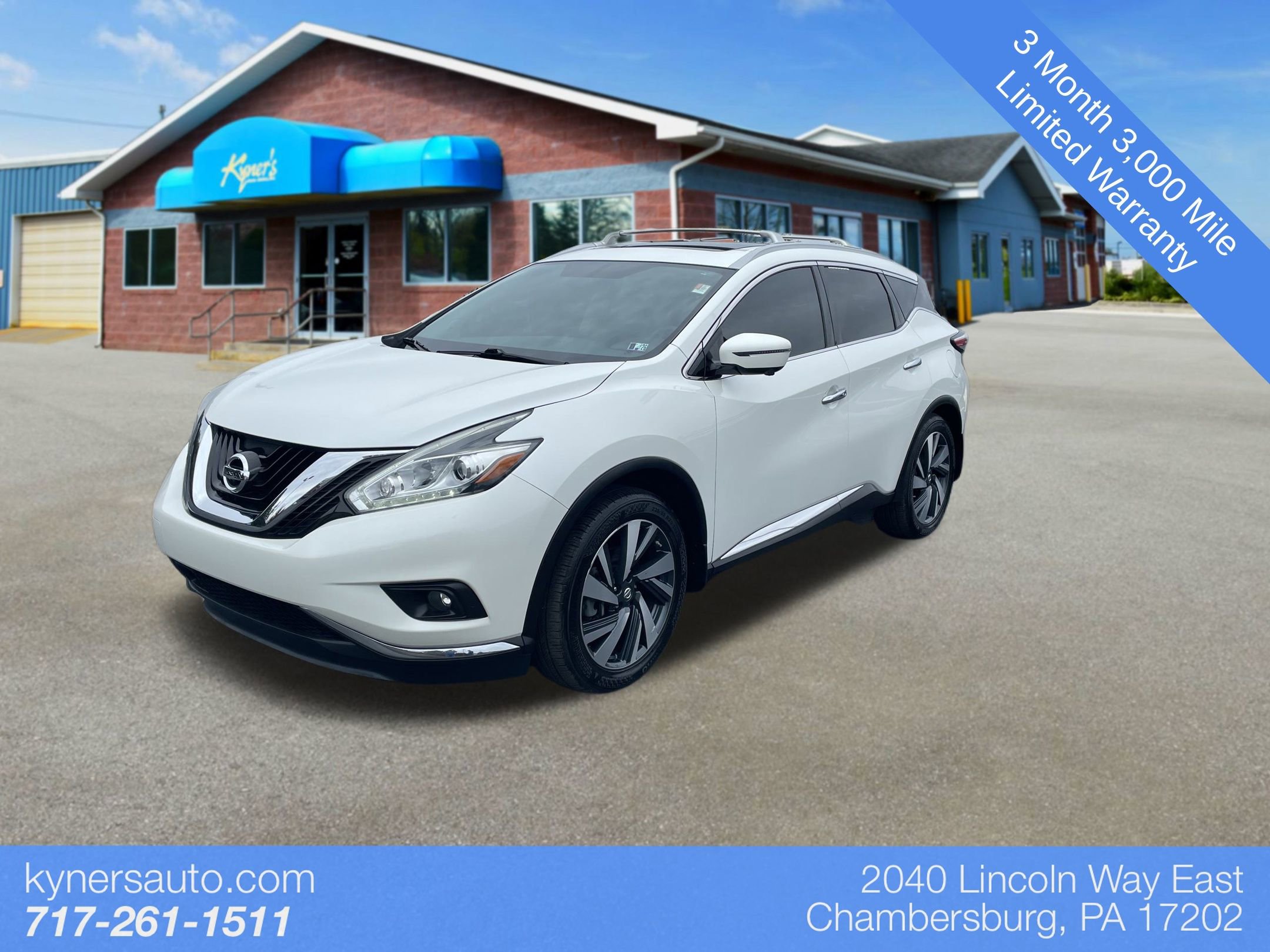 Used 2018 Nissan Murano Platinum w/ Cargo Package