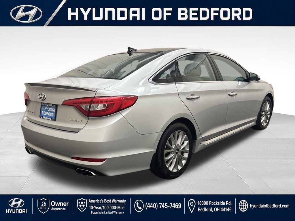 Used 2015 Hyundai Sonata Limited w/ Option Group 05 FWD image 7