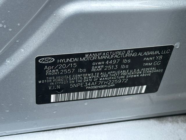 Used 2015 Hyundai Sonata Limited w/ Option Group 06 image 42