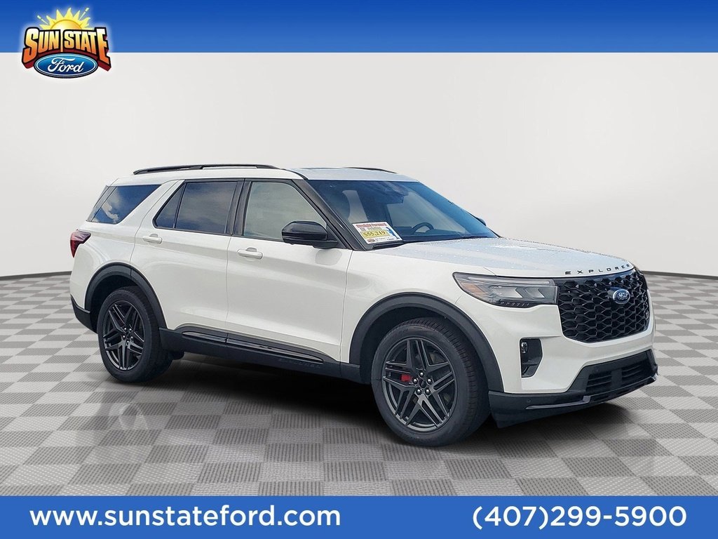 New 2025 Ford Explorer ST w/ Sun And Sound Package