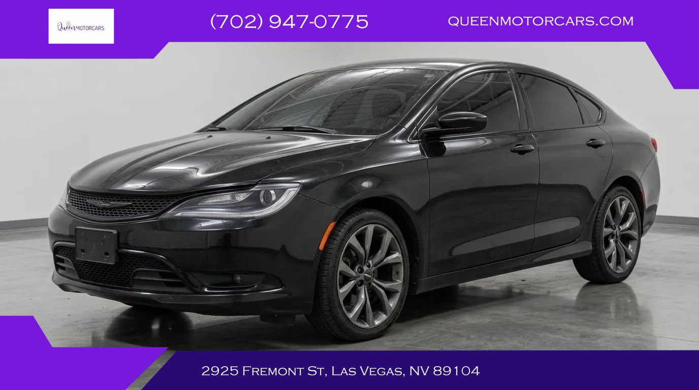 Used 2015 Chrysler 200 S w/ Navigation & Sound Group I