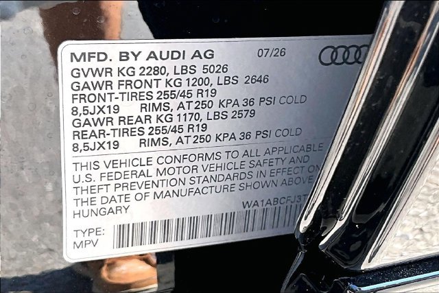 New 2026 Audi Q3 quattro 2.0T AWD/4WD image 32