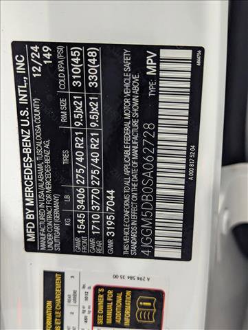 New 2025 Mercedes-Benz EQE AMG 4MATIC SUV image 16