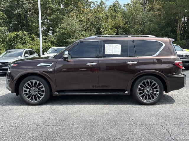 Certified 2021 Nissan Armada Platinum w/ Captain's Chairs Package RWD image 21
