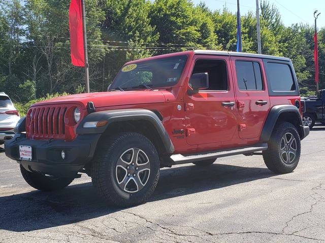 Used 2021 Jeep Wrangler Unlimited Sport image 3