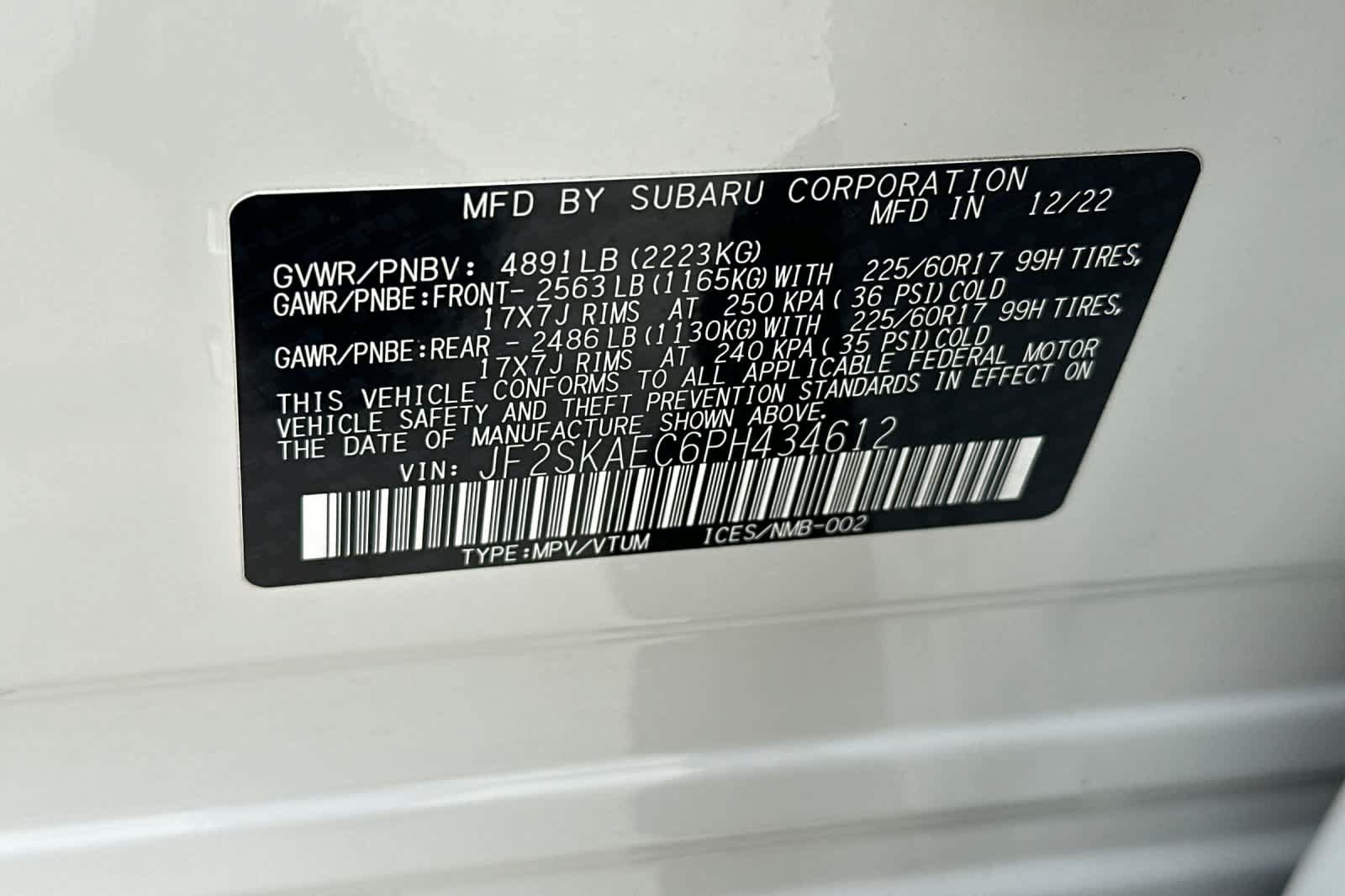 Certified 2023 Subaru Forester Premium AWD/4WD image 28