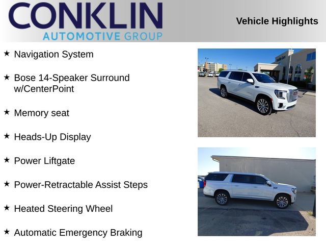 Used 2022 GMC Yukon XL Denali AWD/4WD image 2