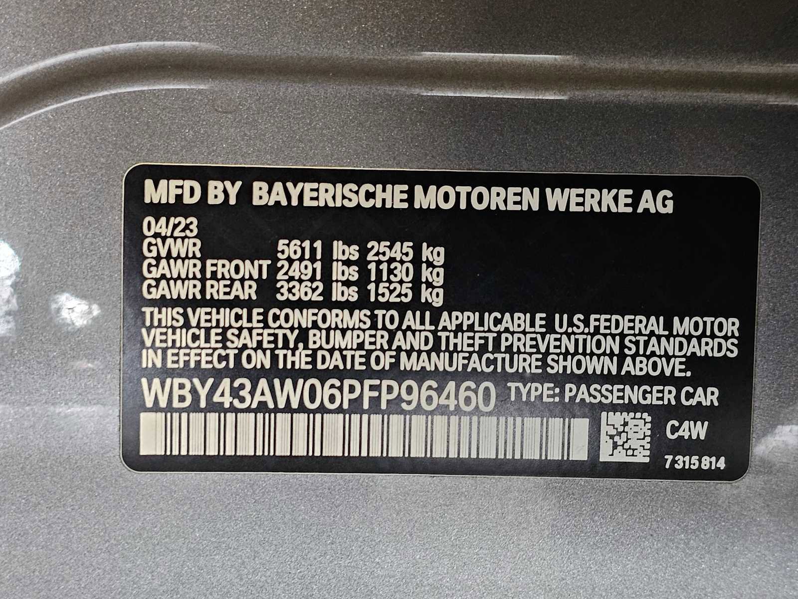 Certified 2023 BMW i4 eDrive35 image 45