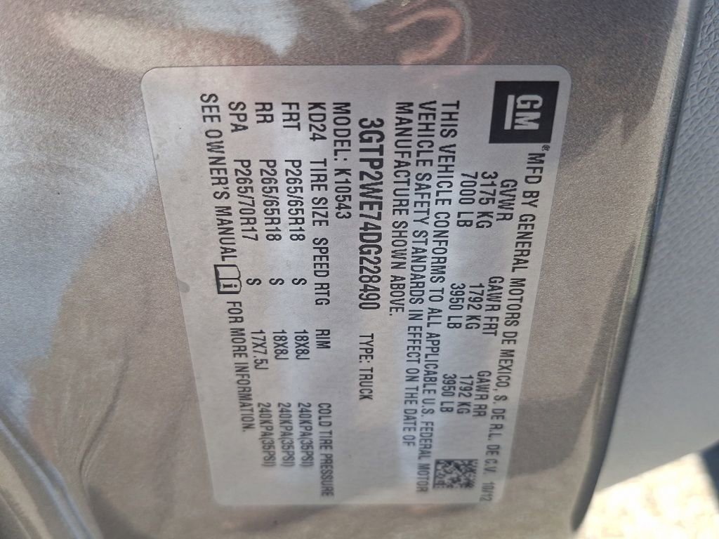 Used 2013 GMC Sierra 1500 SLT w/ Suspension Package, Off-Road image 21