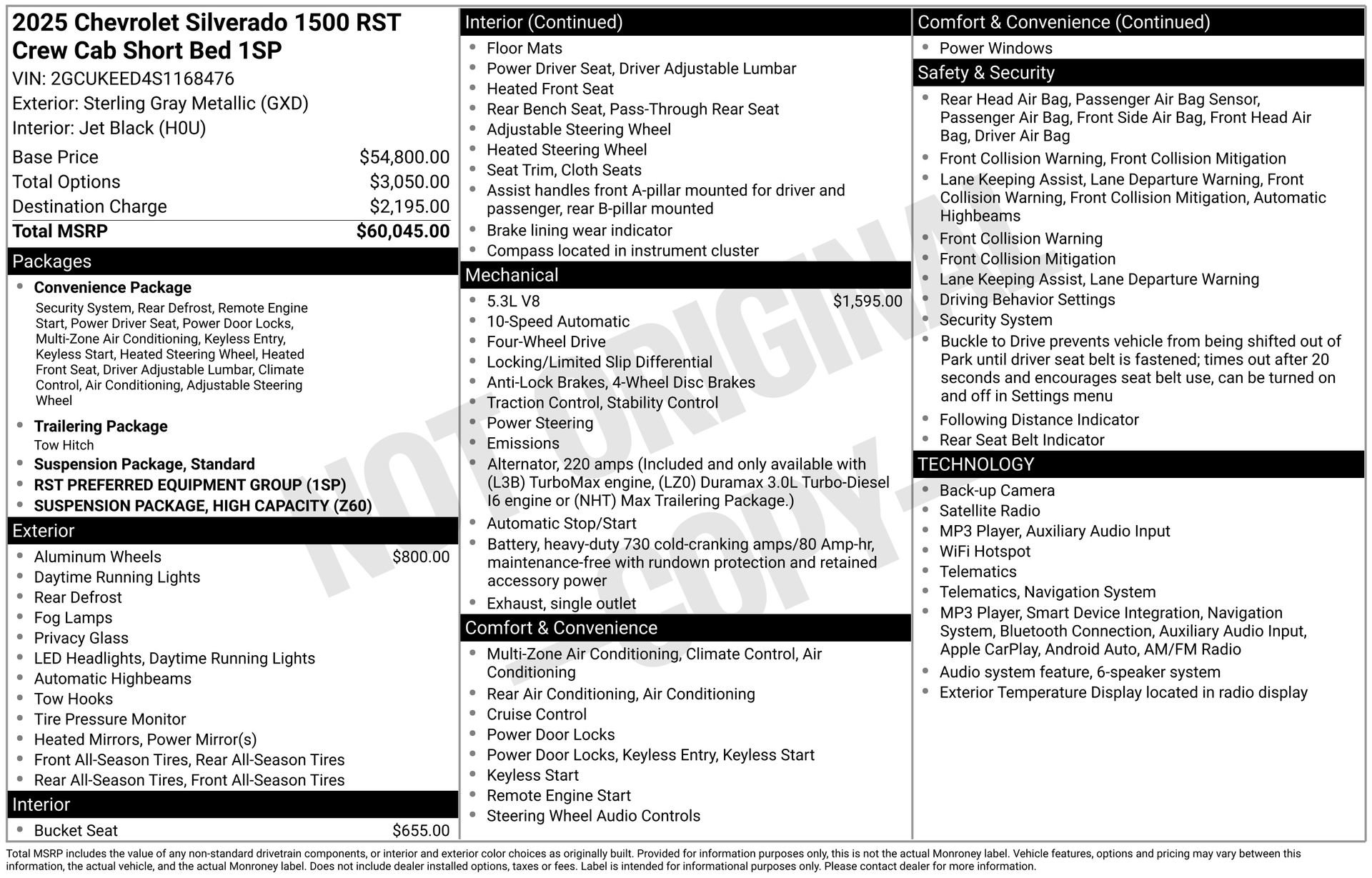 Used 2025 Chevrolet Silverado 1500 RST AWD/4WD image 15