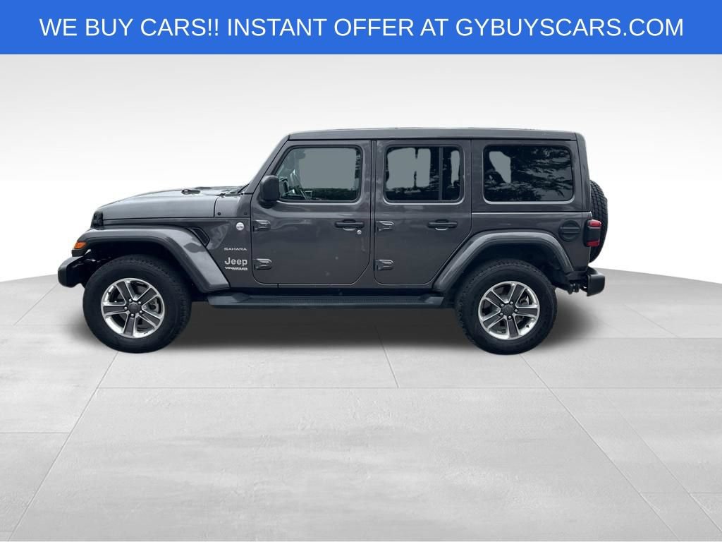 Used 2021 Jeep Wrangler Unlimited Sahara AWD/4WD image 3