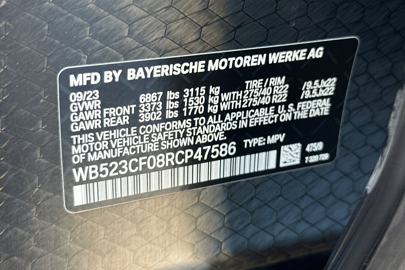 Certified 2024 BMW iX xDrive50 w/ Sport Package AWD/4WD image 41