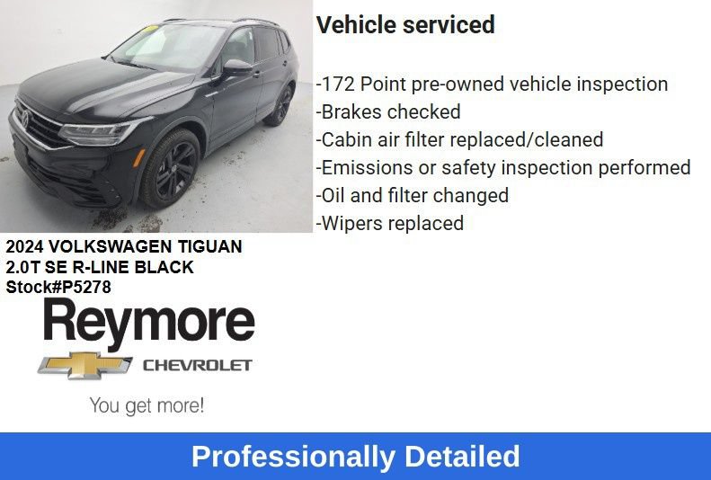 Used 2024 Volkswagen Tiguan SE R-Line AWD/4WD image 53