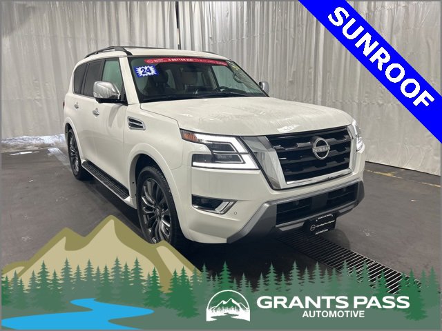 Certified 2024 Nissan Armada Platinum w/ Captain's Chairs Package