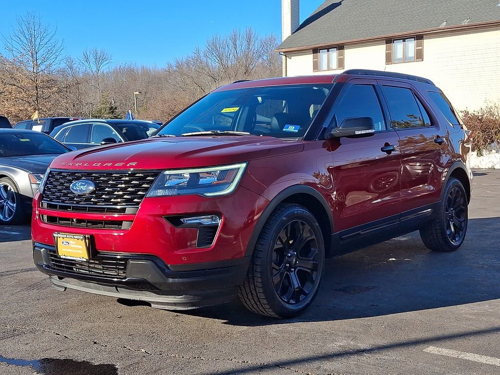 Certified 2019 Ford Explorer Sport w/ Equipment Group 401A AWD/4WD image 3