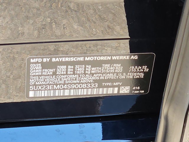 Used 2025 BMW X7 xDrive40i w/ M Sport Package AWD/4WD image 25