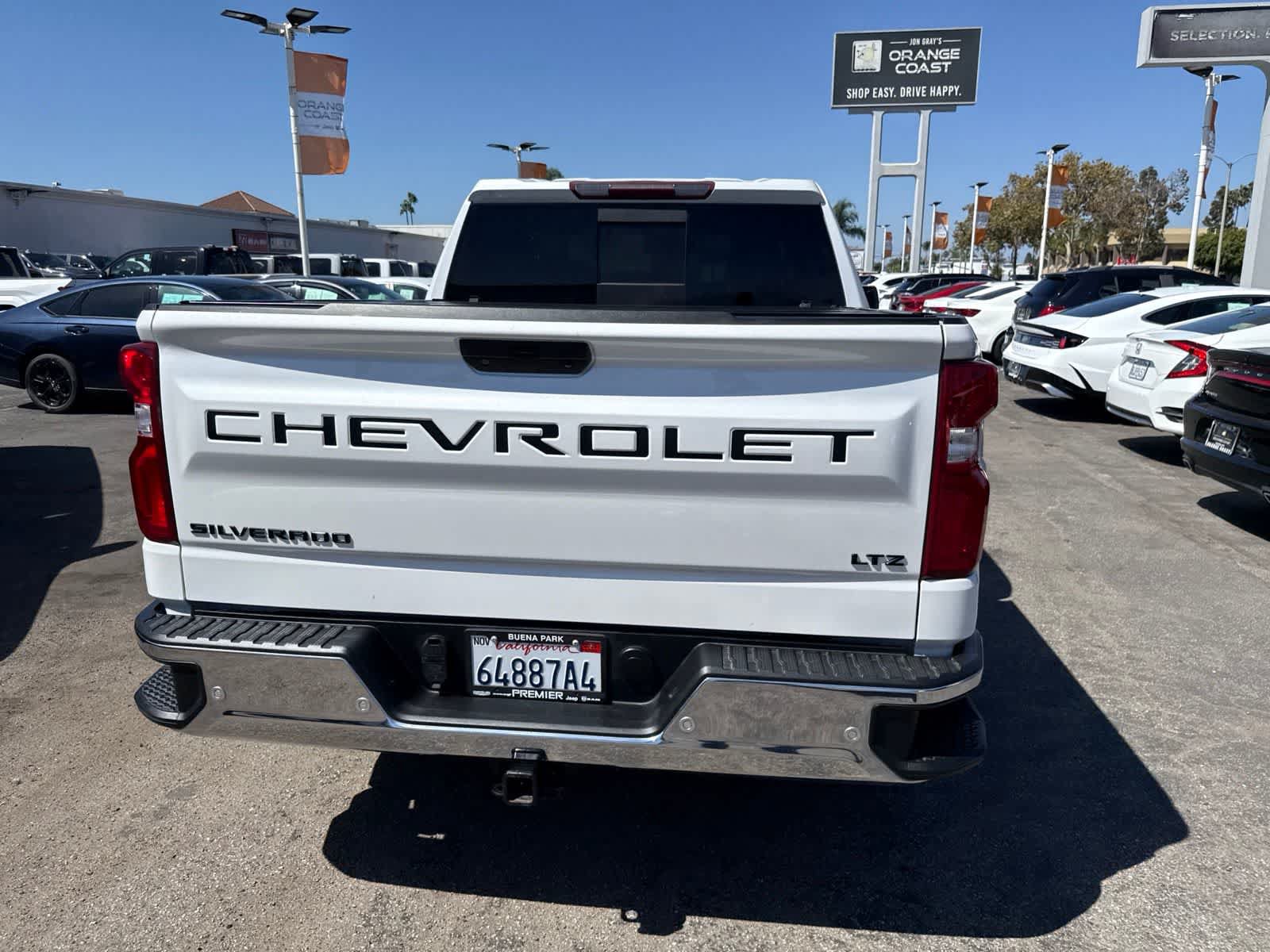 Used 2021 Chevrolet Silverado 1500 LTZ w/ LPO, Dark Essentials Package RWD image 17