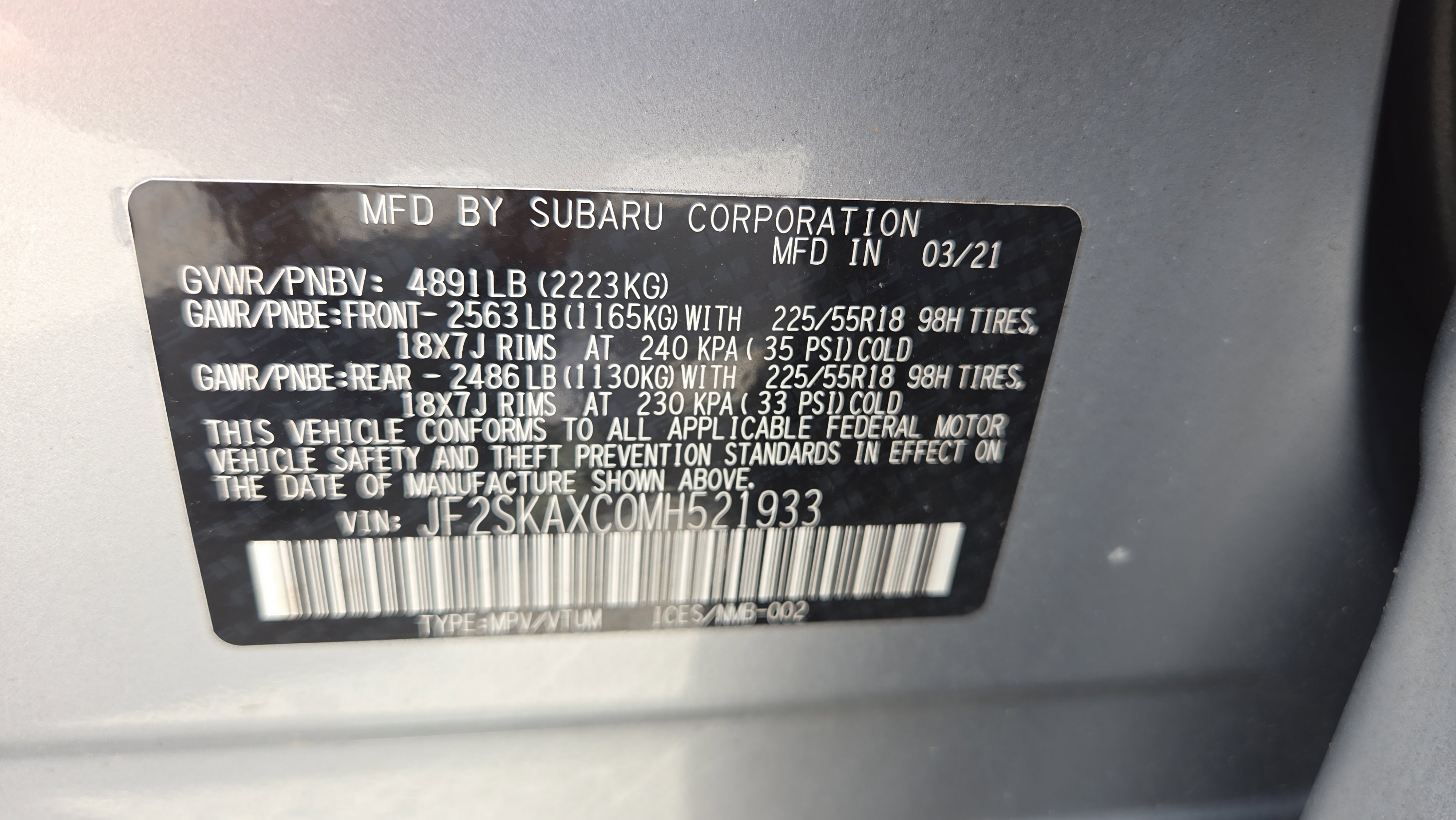 Used 2021 Subaru Forester Touring w/ Popular Package #2 image 40