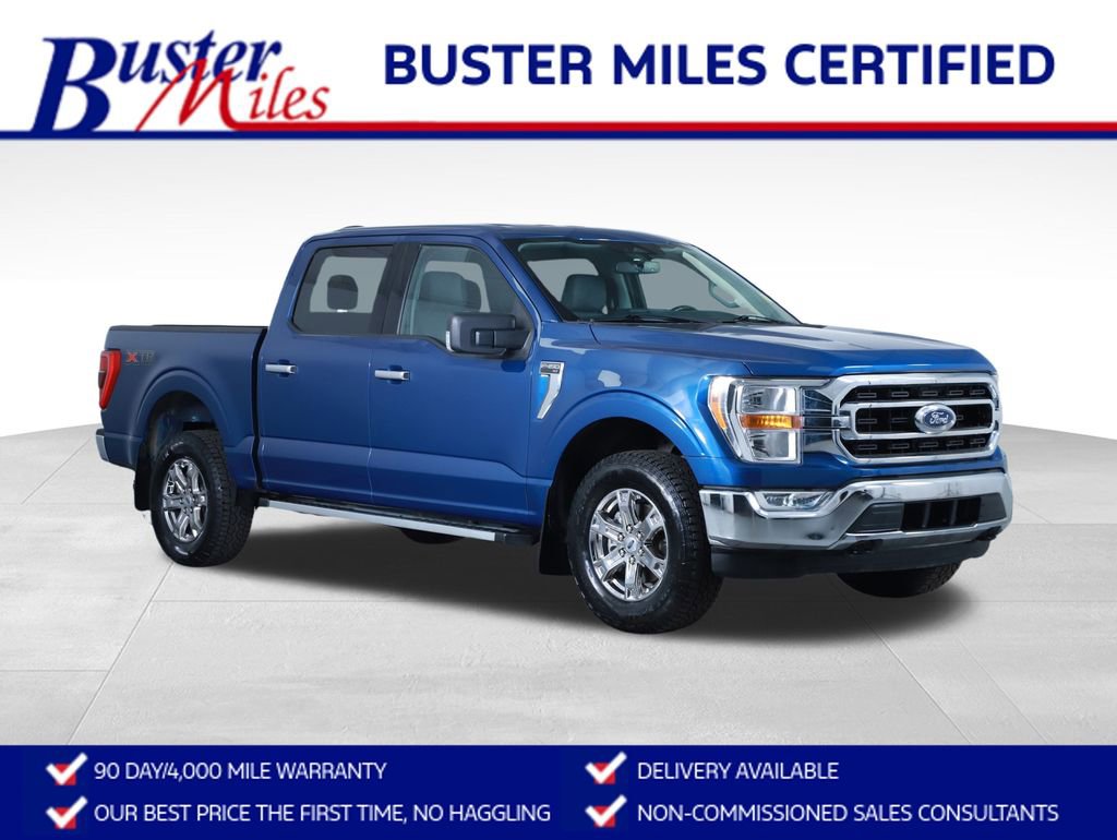 Used 2022 Ford F150 XLT w/ Equipment Group 301A Mid image 1