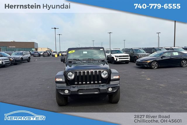 Used 2021 Jeep Wrangler Unlimited Sport AWD/4WD image 2