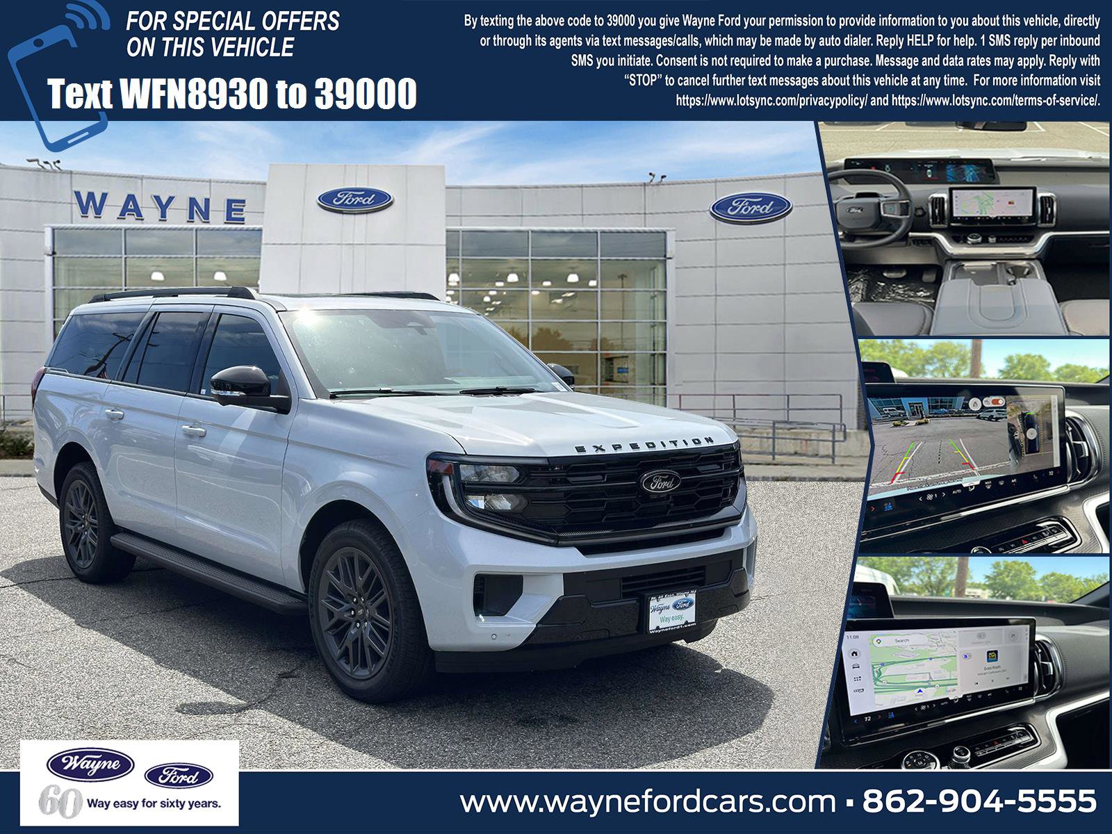 New 2026 Ford Expedition Max Platinum w/ Stealth Appearance Package