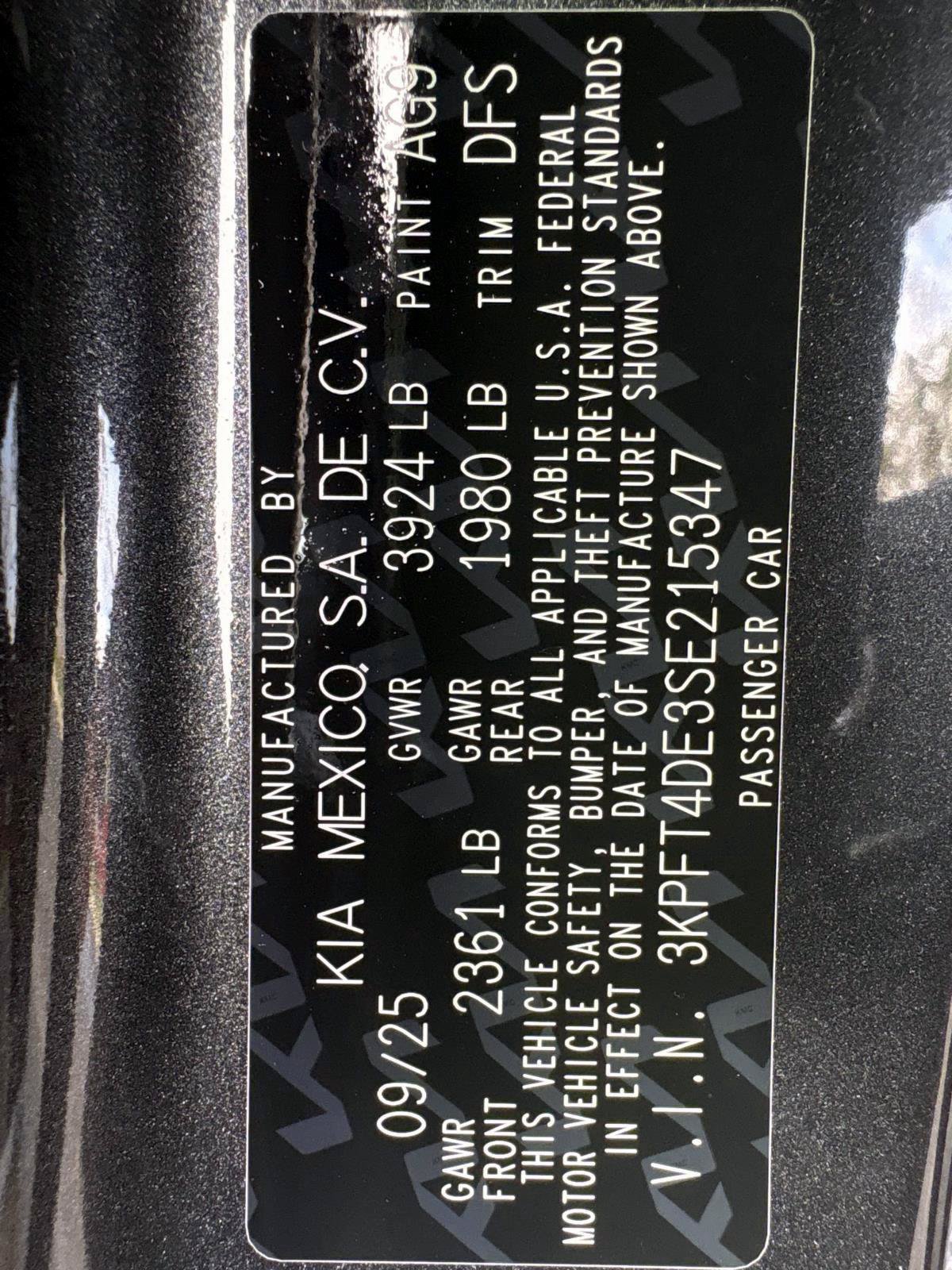 Used 2025 Kia K4 FWD image 21