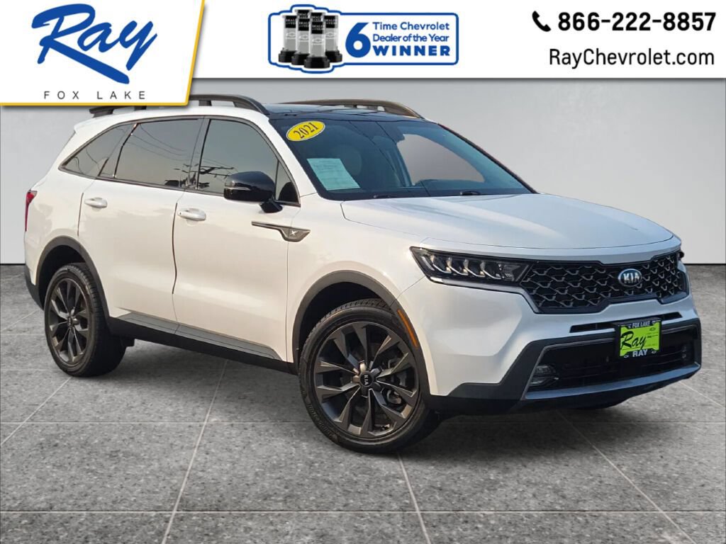 Used 2021 Kia Sorento EX w/ EX AWD X-Line Package video 1