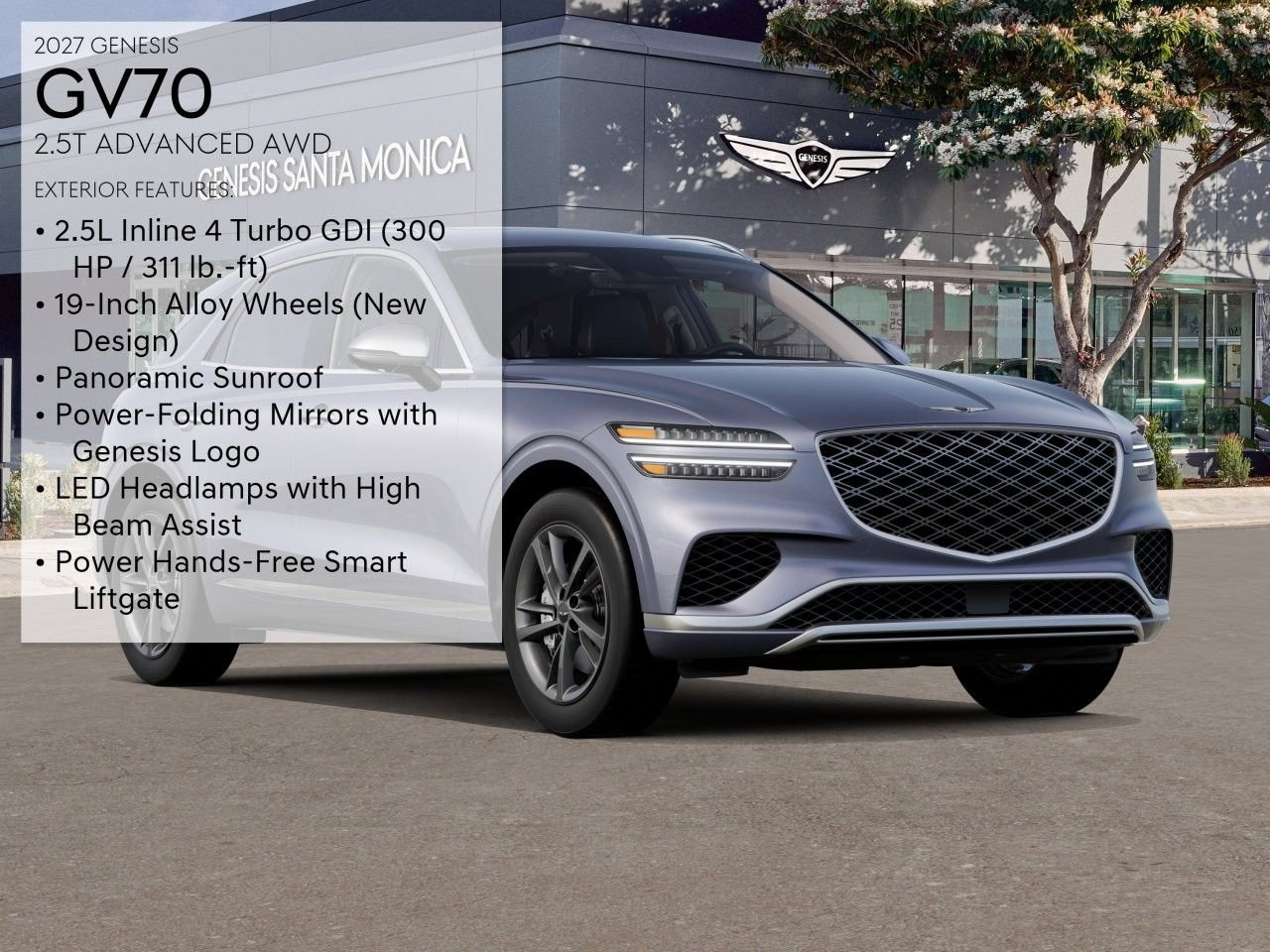 New 2027 Genesis GV70 2.5T Advanced AWD/4WD image 3