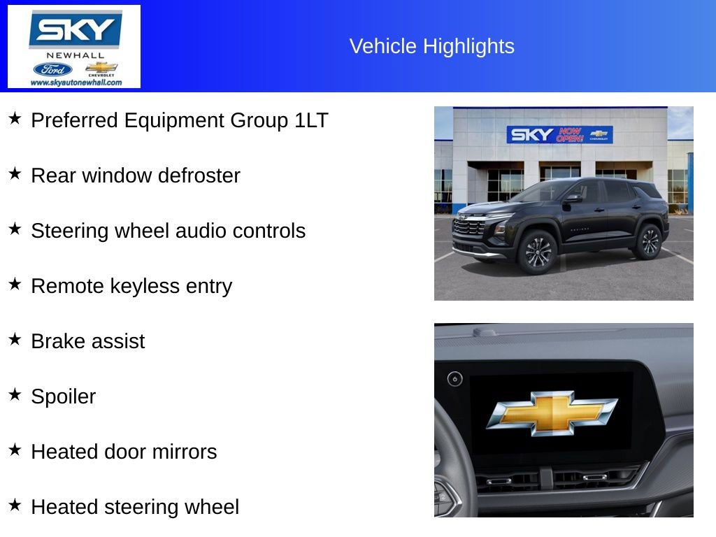 New 2025 Chevrolet Equinox LT image 12