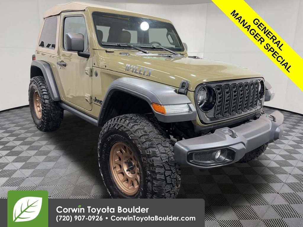 Used 2025 Jeep Wrangler Sport AWD/4WD 360° Tour