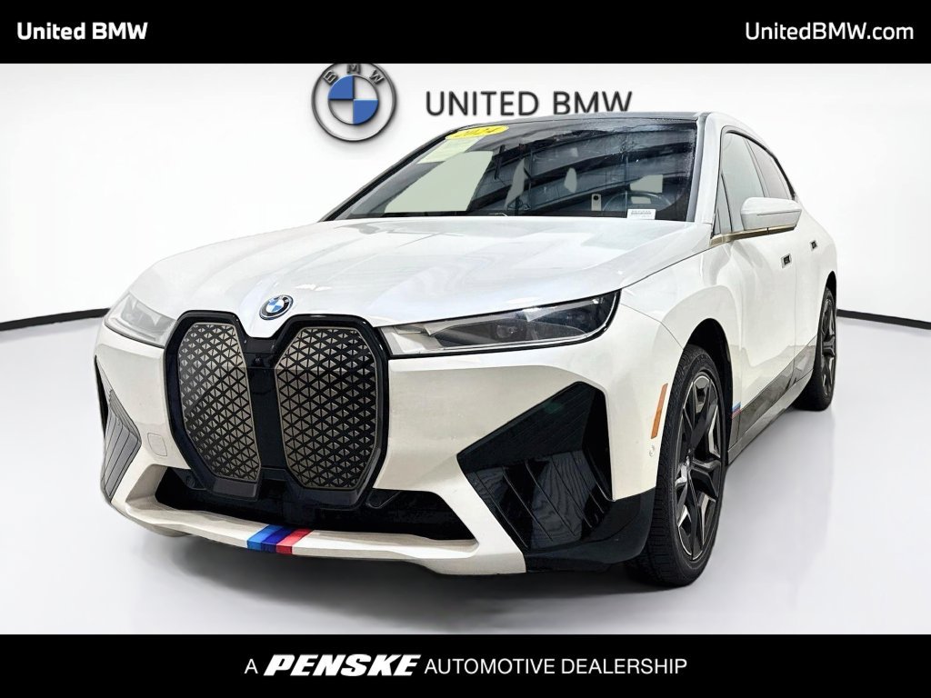 Certified 2024 BMW iX xDrive50 w/ Sport Package