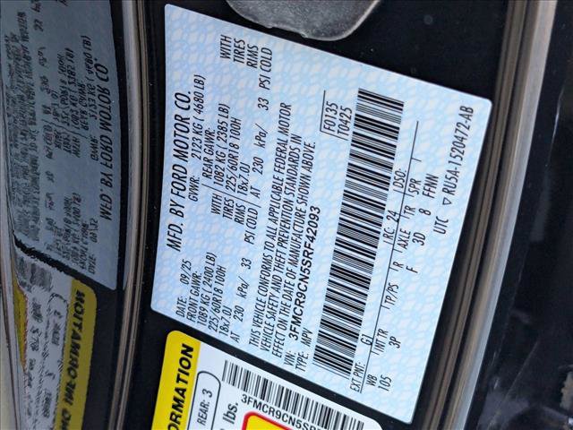 New 2025 Ford Bronco Sport Outer Banks w/ Outer Banks Tech Package+ AWD/4WD image 17