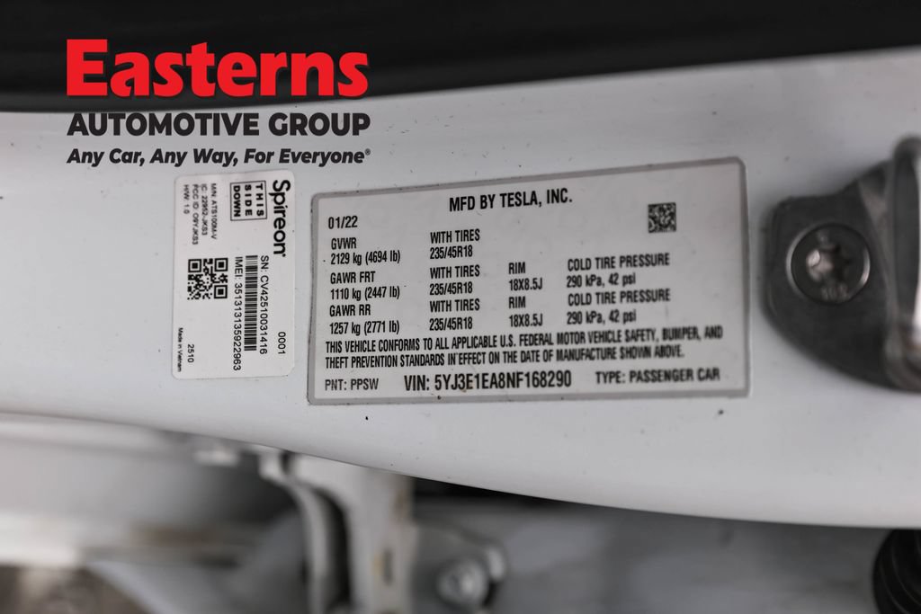 Used 2022 Tesla Model 3 RWD image 31