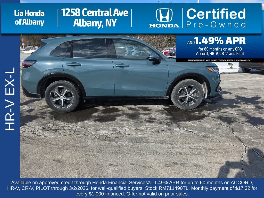 Certified 2024 Honda HR-V EX-L image 8