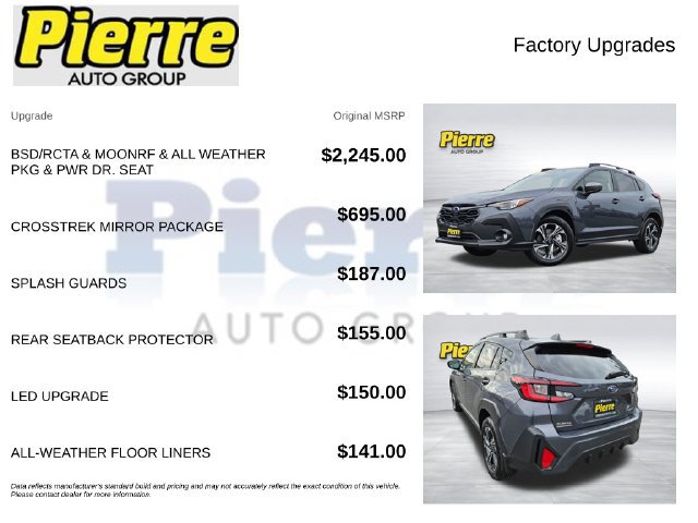 Used 2024 Subaru Crosstrek 2.0i Premium AWD/4WD image 14